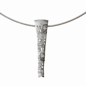 Alex Sepkus Ribbon Pendant Necklace - M-32PD