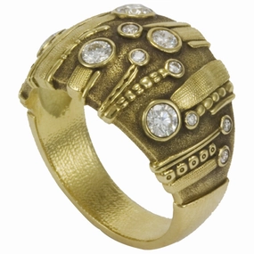 Alex Sepkus Sea Grass Dome Ring - R-151D
