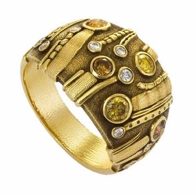 Alex Sepkus Sea Grass Dome Ring - R-151DC