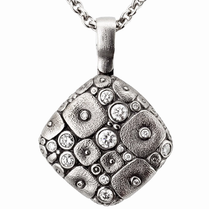 Alex Sepkus Soft Mosiac Pendant Necklace - M-46PD