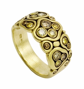 Alex Sepkus Swirling Water Dome Ring - R-86