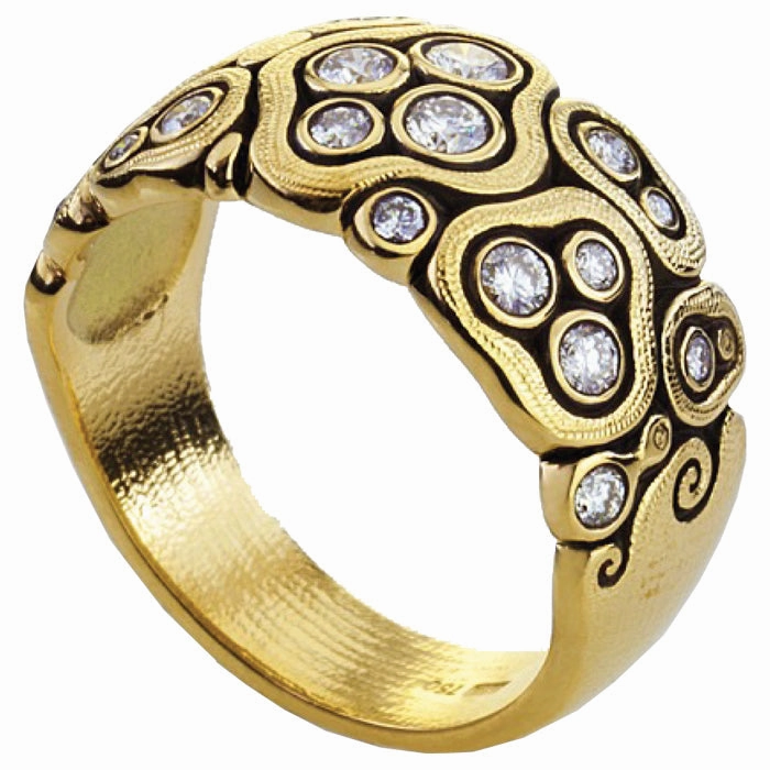 Alex Sepkus Swirling Water Dome Ring - R-86D