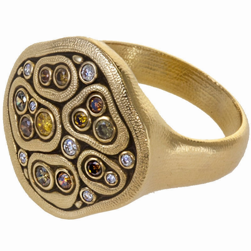 Alex Sepkus Swirling Water Dome Ring - R-98