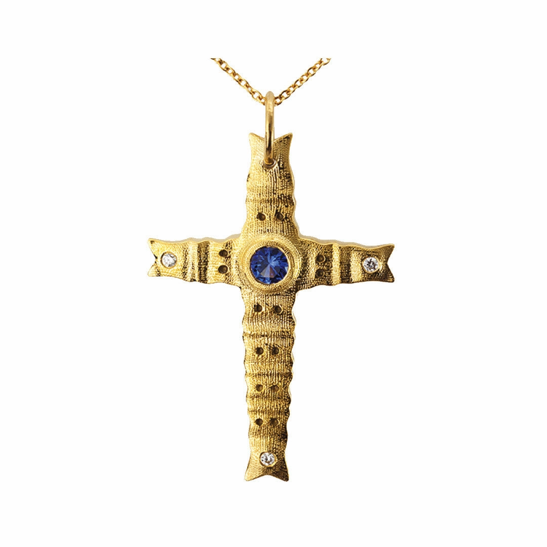 Alex Sepkus Tip Cross Necklace - M-103