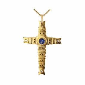 Alex Sepkus Tip Cross Necklace - M-103