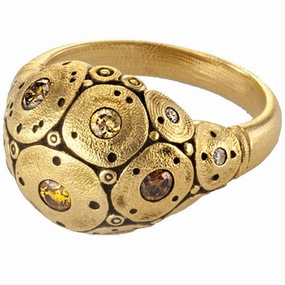 Alex Sepkus Water Lillies Dome Ring - R-178DC