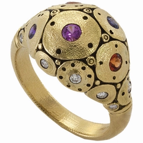 Alex Sepkus Water Lillies Dome Ring - R-178S
