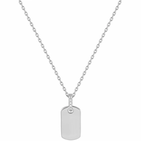 Ania Haie Glam Tag Pendant Necklace