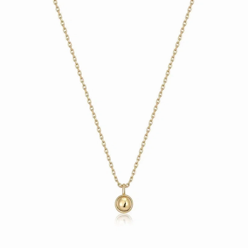 Ania Haie Gold Orb Drop Pendant Necklace