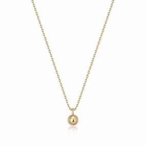 Ania Haie Gold Orb Drop Pendant Necklace