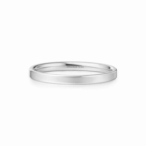 Ania Haie Silver 2mm Smooth Band