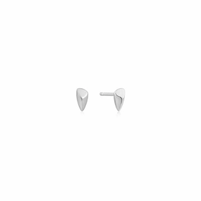 Ania Haie Silver Arrow Stud Earrings
