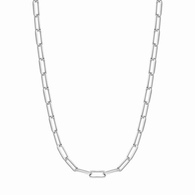 Ania Haie Silver Medium Chain Necklace