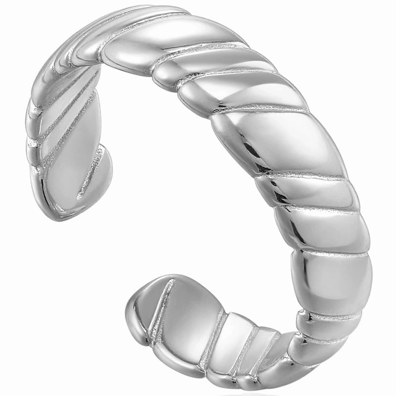 Ania Haie Smooth Twist Thin Band Ring