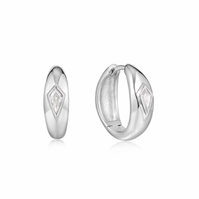 Ania Haie Sparkle Dome Hoop Earrings