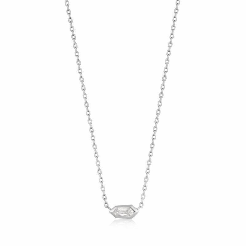 Ania Haie Sparkle Emblem Chain Necklace