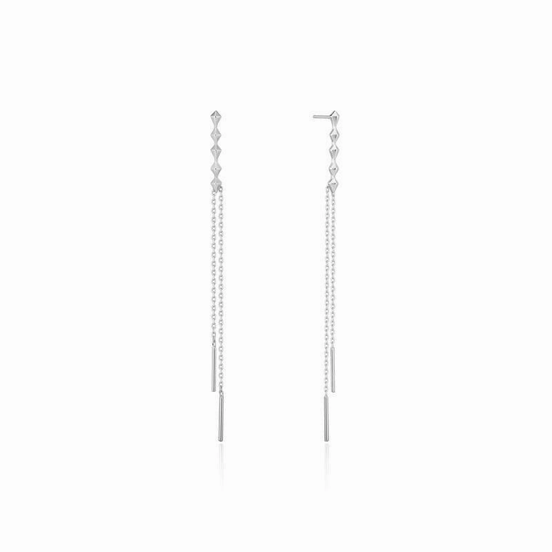 Ania Haie Spike Double Drop Earrings