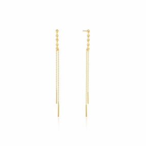 Ania Haie Spike Double Drop Earrings