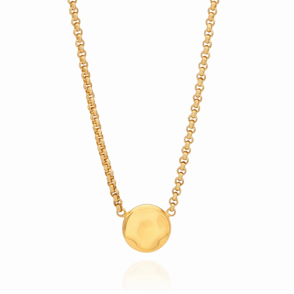 Anna Beck Medium White Buffalo Turquoise Pendant Necklace