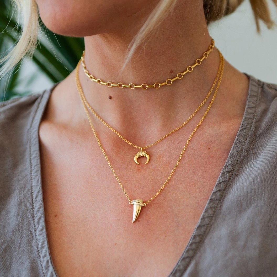Anna Beck Tusk Pendant Necklace
