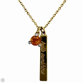 Born To Be November Necklace Designer By Kate Spade