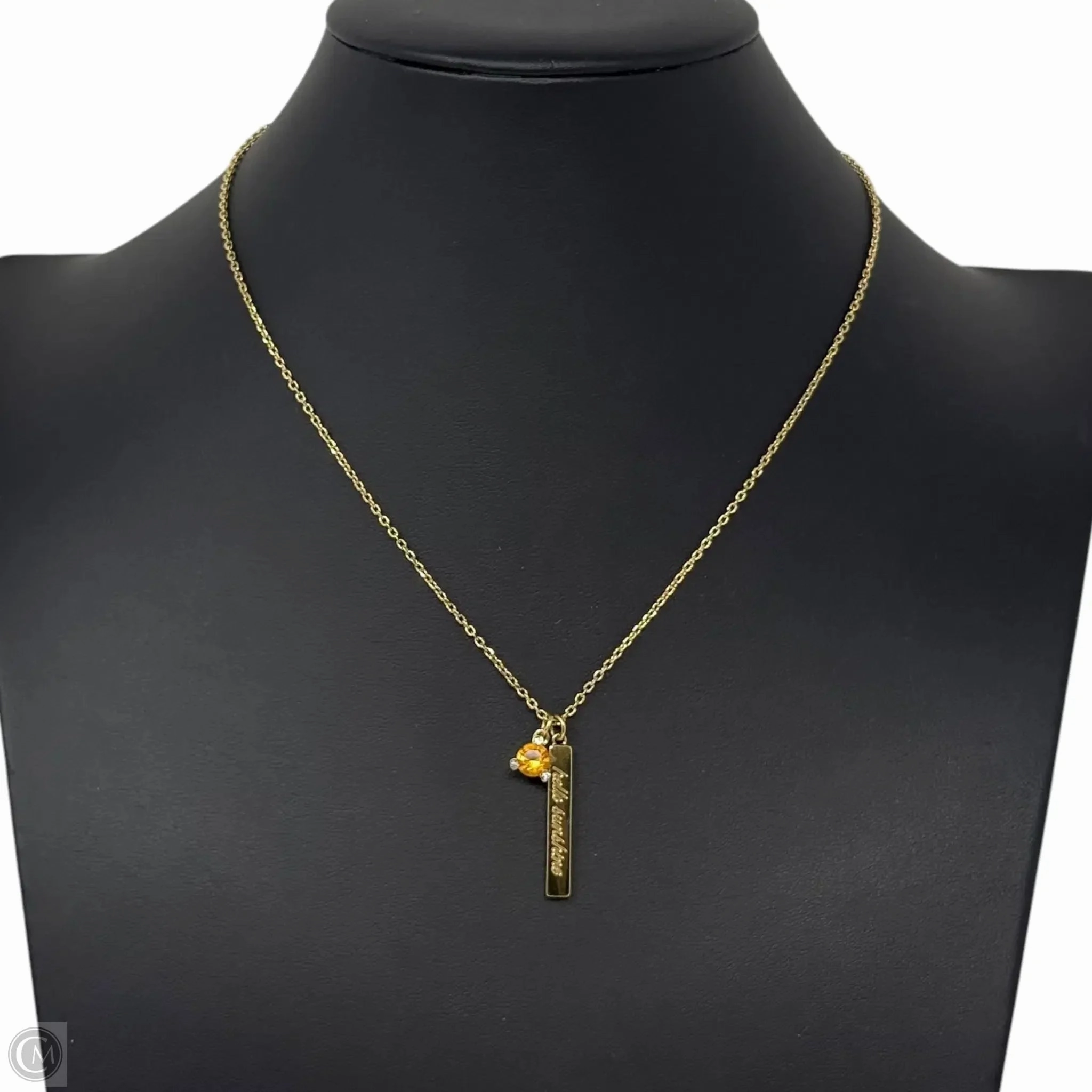 Born To Be November Necklace Designer By Kate Spade