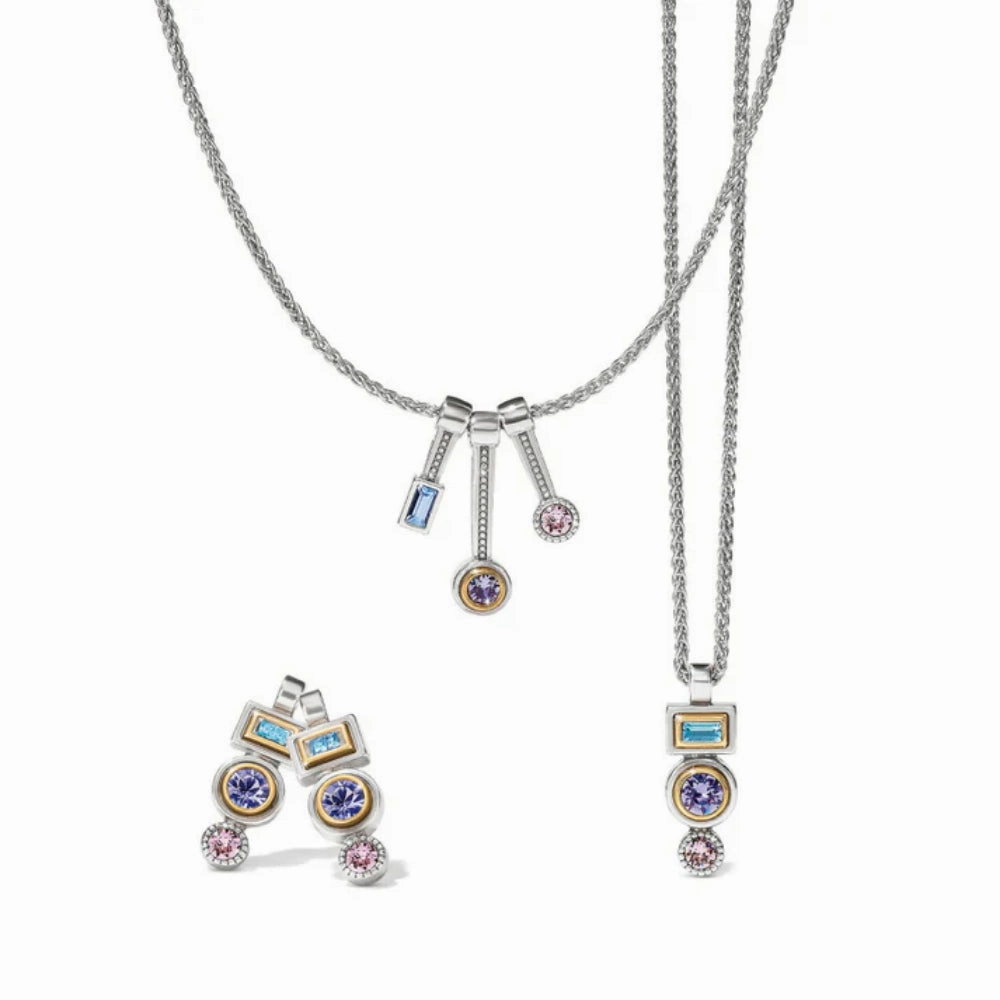 Brighton Halo Gleam Trio Necklace