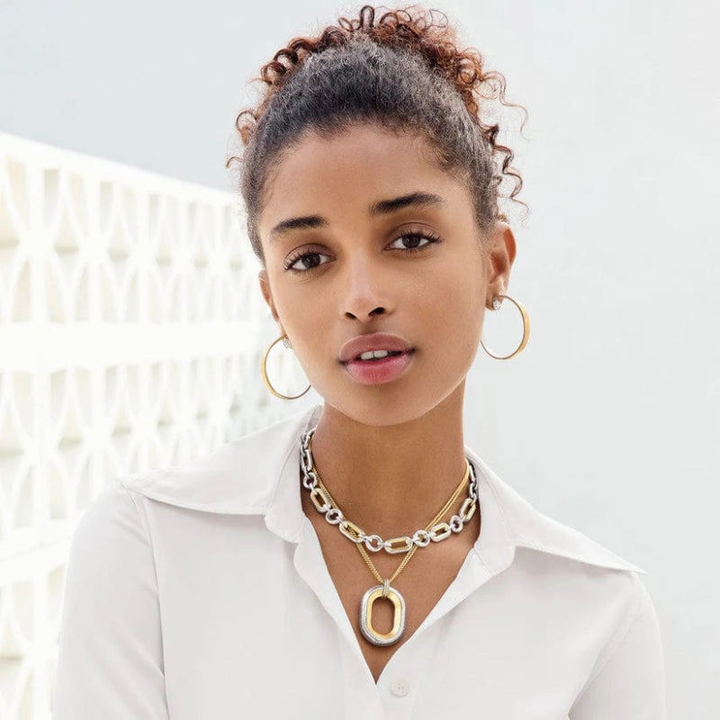 Brighton Medici Two Tone Convertible Necklace