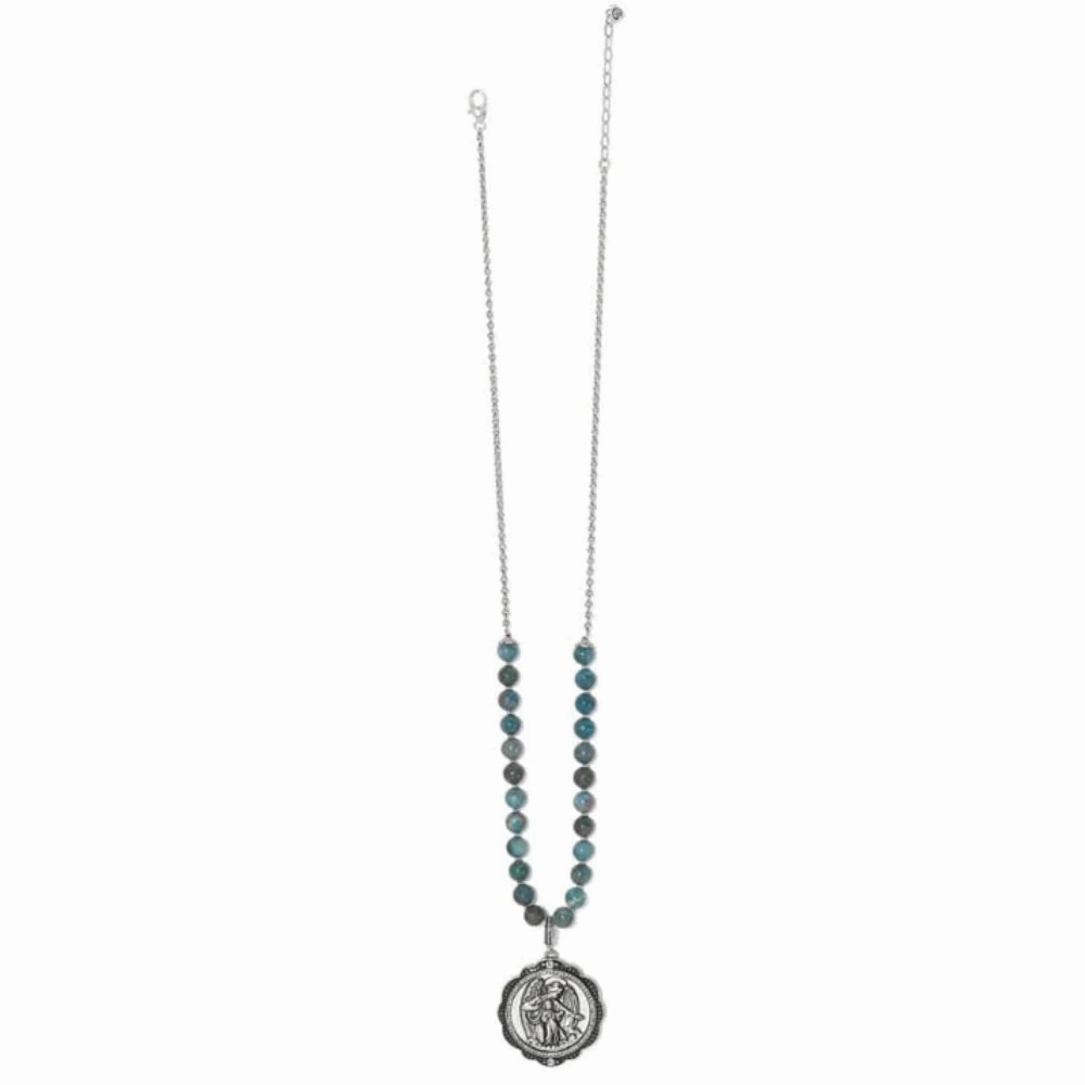 Brighton Protection Angel Medallion Necklace