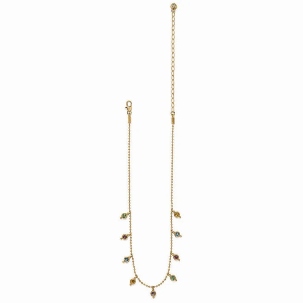 Brighton Twinkle Mod Droplet Reversible Necklace - Multi