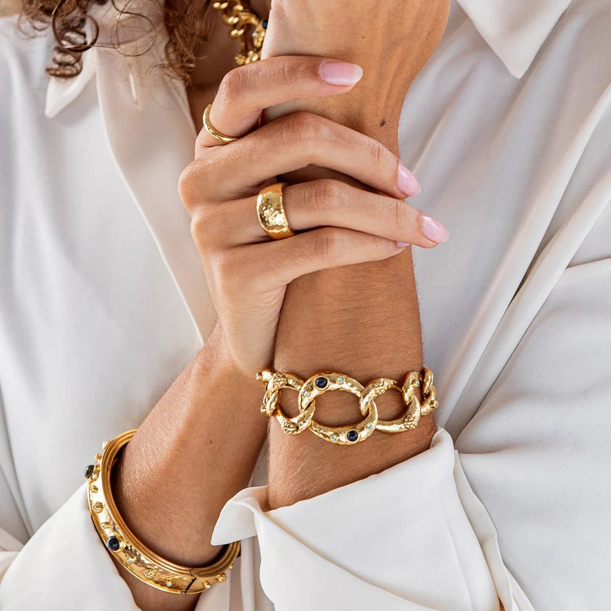 CAPUCINE DE WULF  CLEOPATRA RING SIZE 7