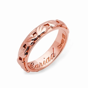 Clogau 9ct Rose Gold Tree Of Life Wedding Ring WEDT5R