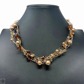 Copper Wire Beaded Necklace Unbranded
