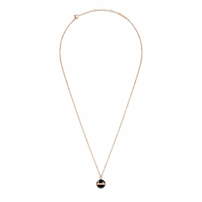 Daniel Wellington Aspiration Necklace Rose Gold Black