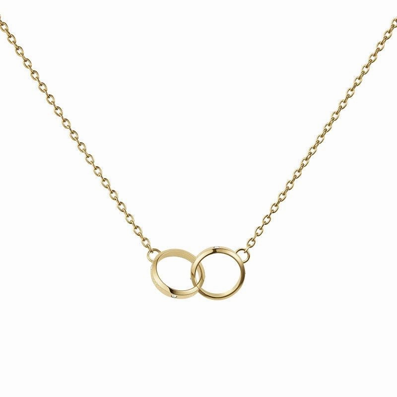 Daniel Wellington Classic Lumine Unity Necklace Gold