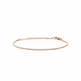 Daniel Wellington Elan Box Chain Bracelet Rose Gold
