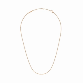Daniel Wellington Elan Box Chain Necklace Rose Gold