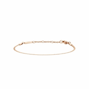 Daniel Wellington Elan Flat Chain Bracelet Rose Gold