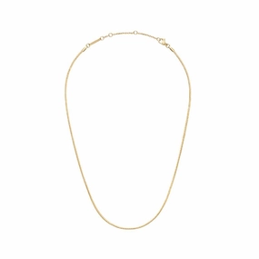 Daniel Wellington Elan Flat Chain Necklace Gold