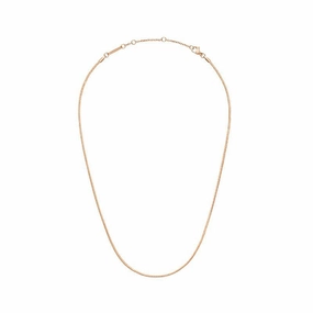 Daniel Wellington Elan Flat Chain Necklace Rose Gold