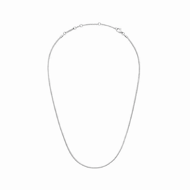 Daniel Wellington Elan Flat Chain Necklace Silver