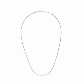 Daniel Wellington Elan Twisted Chain Necklace Silver