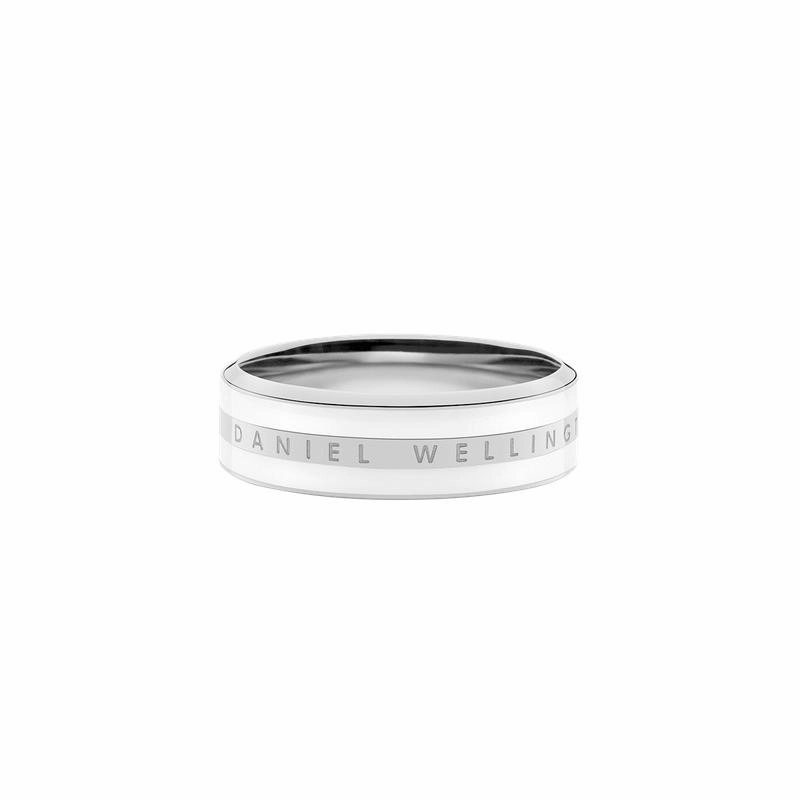 Daniel Wellington Emalie Ring Satin White Silver