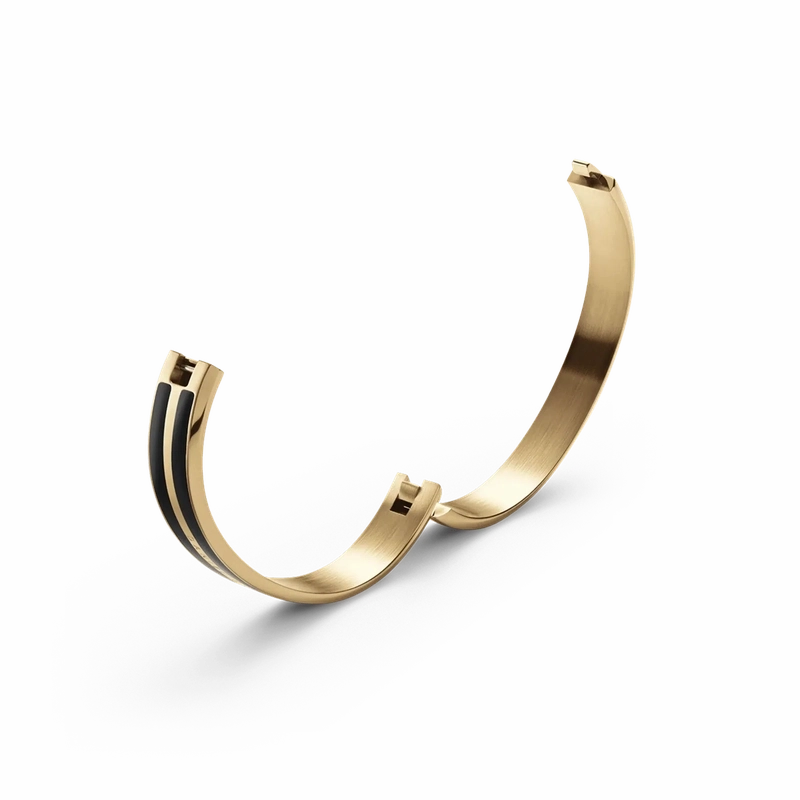 Daniel Wellington Infinite Bracelet Black Gold