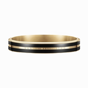 Daniel Wellington Infinite Bracelet Black Gold