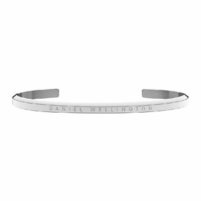 Daniel Wellington Small Silver Cuff Bangle