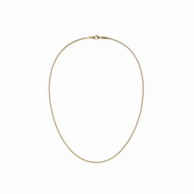 Daniel Wellington Tide Mesh Necklace Gold