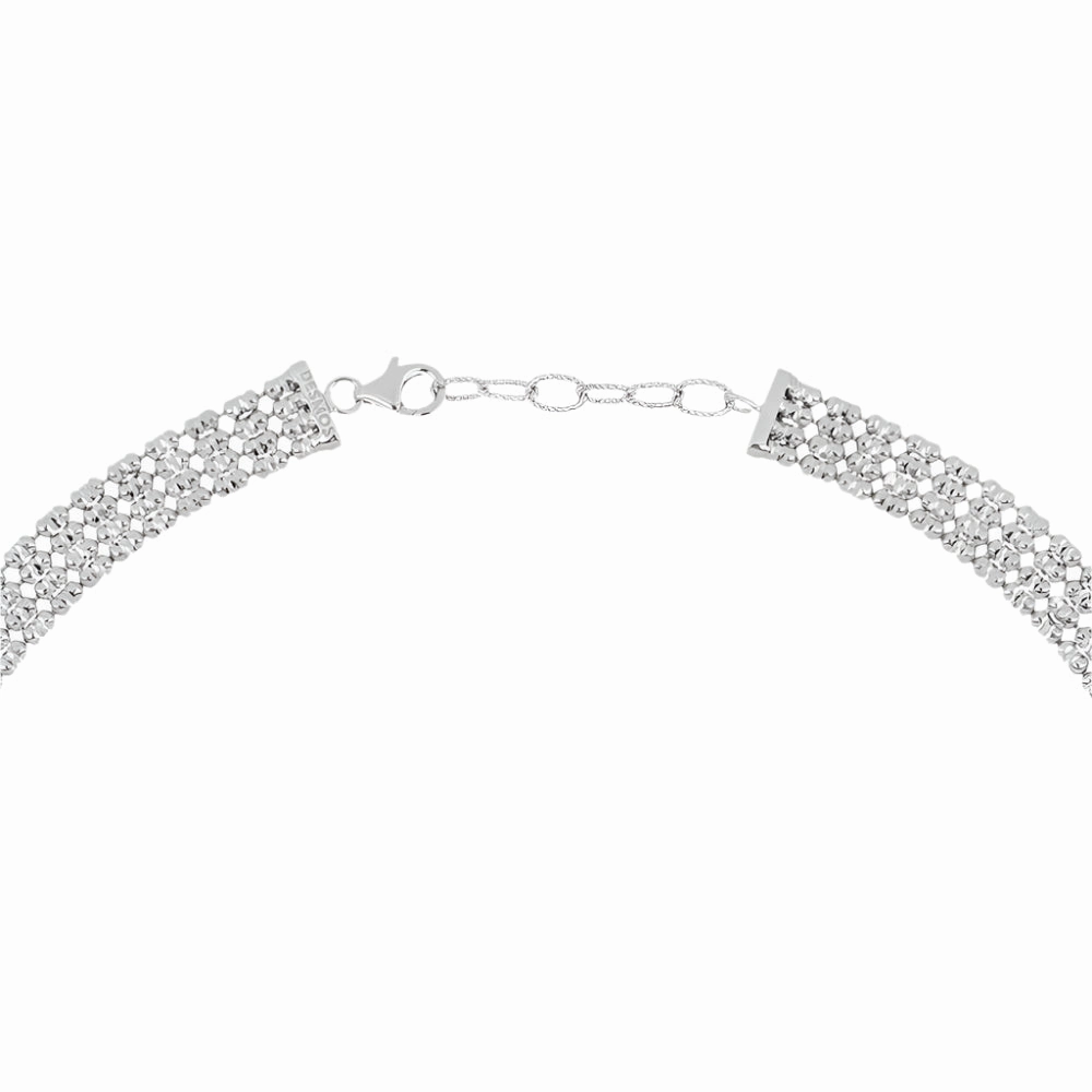 Desmos Infinity Diamond-Cut Adjustable Necklace