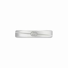 DIAGONAL INTERLOCKING G THIN RING