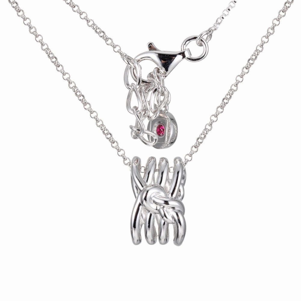 Elle Sterling Silver SS Spellbound Pendant Necklace